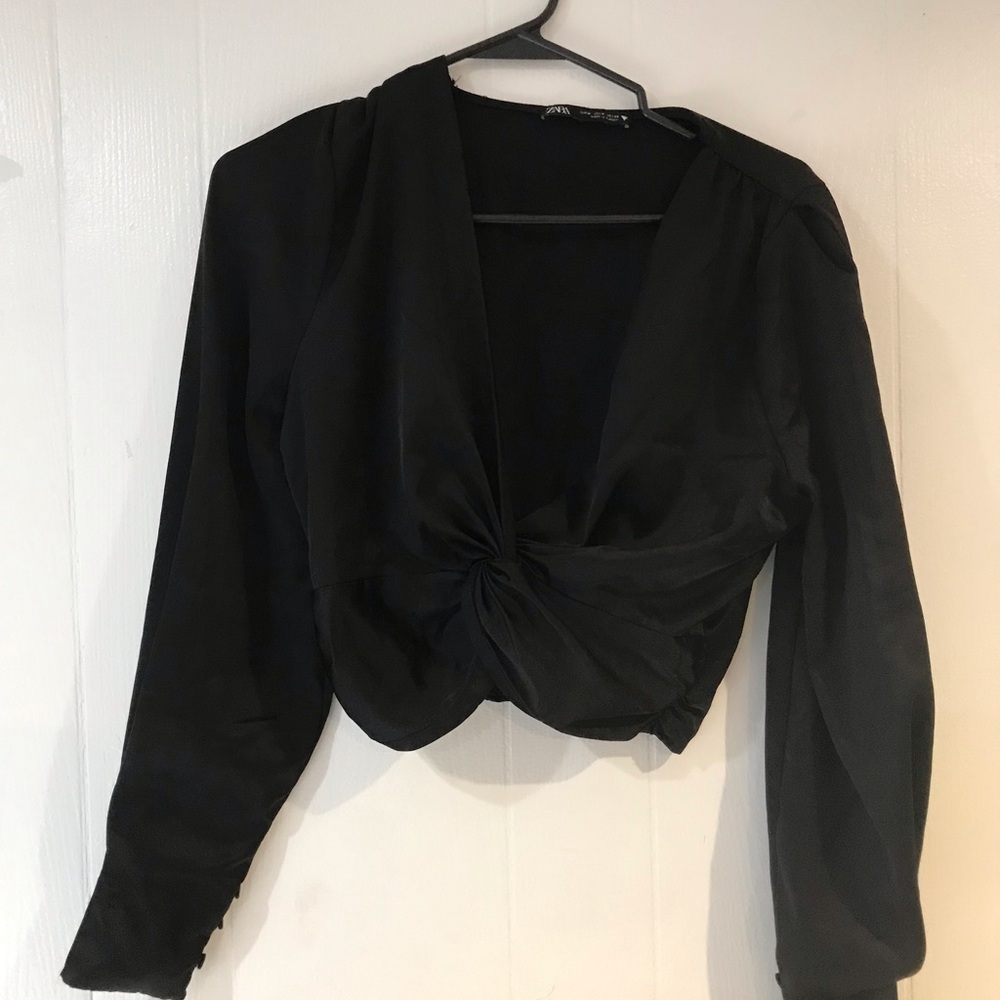 Elegant Black Women's Top